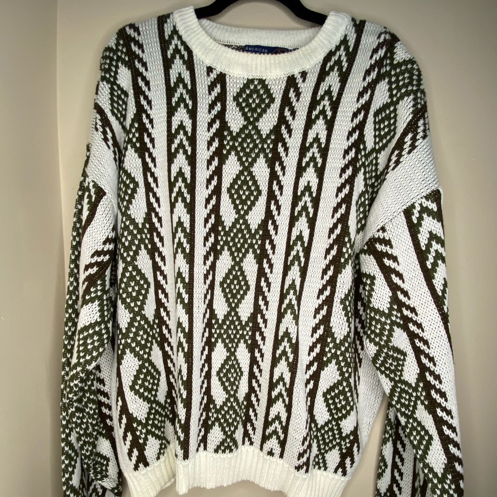Vintage Style Dad Sweater